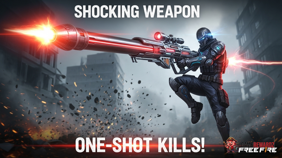 Free Fire’s Shocking Weapon – One-Shot Kills!